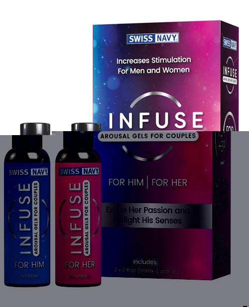 Swiss Navy Infuse Arousal Gels for Couples