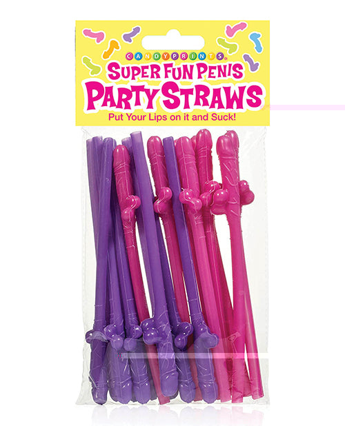 Super Fun Penis Party Straws