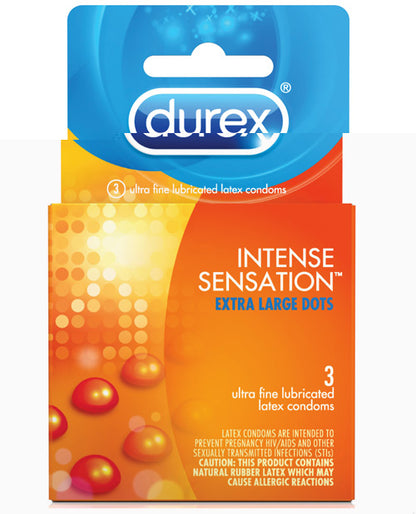 Durex Intense Sensation Condom - Box of 3