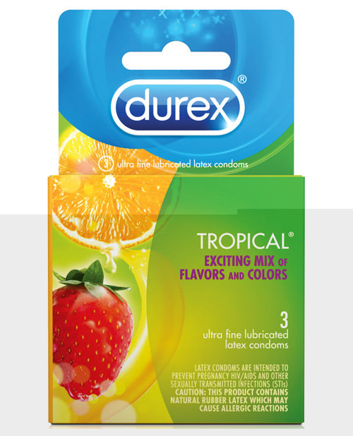 Durex Tropical Flavors - Box of 3