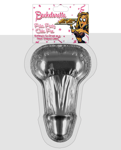 Bachelorette Disposable Peter Party Cake Pan Small - Pack of 6