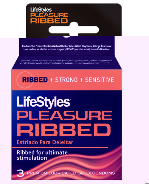 Lifestyles Ultra Ribbed - Box of 3