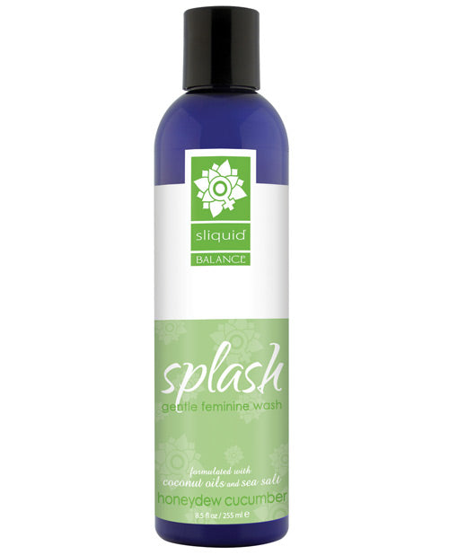 Sliquid Splash Feminine Wash - 8.5 oz Honeydew Cucumber