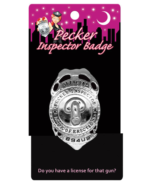 Pecker Inspector Badge