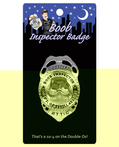 Boob Inspector Badge