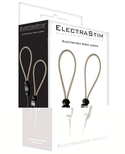 ElectraStim Accessory - Metallic Adjustable Cock Loops