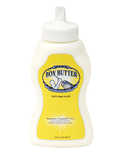 Boy Butter Churn Style - 9 oz Squeeze Bottle