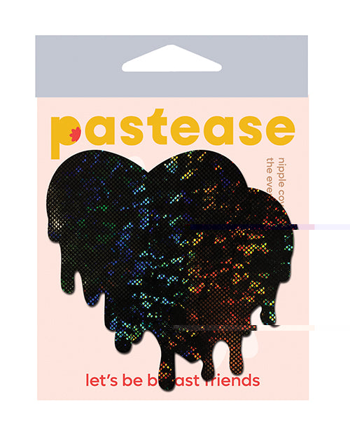 Pastease Premium Melty Heart - Black O/s
