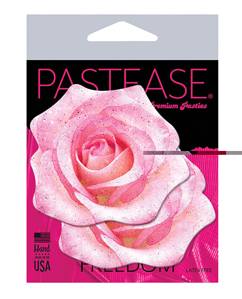 Pastease Premium Glitter Velvet Blooming Rose - Pink O/s