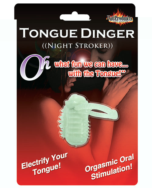 Tongue Dinger - Glow in the Dark Night Stroker
