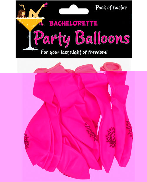 Bachelorette Party Balloons - Pack of 12