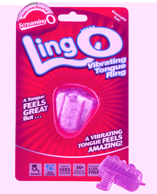 Screaming O LingO Vibrating Tongue Ring