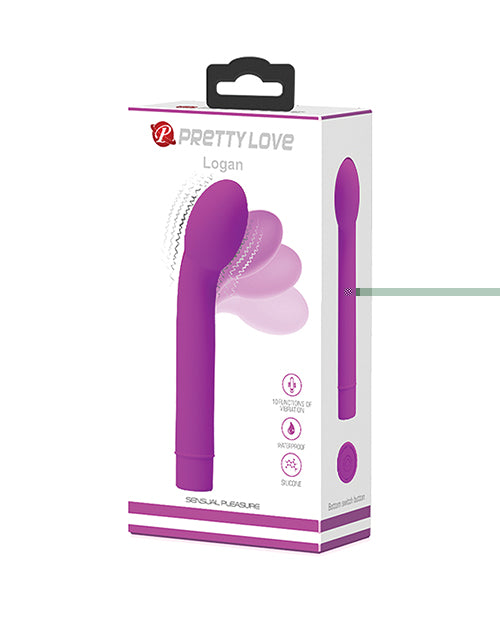 Pretty Love Logan Bendable G-Spot Vibrator - Fuchsia