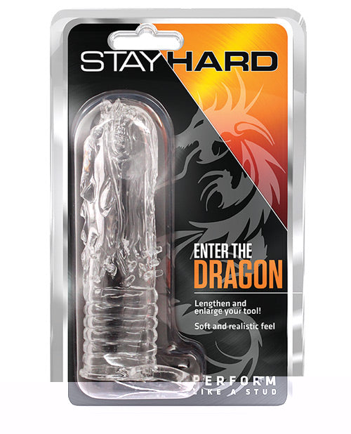 Blush Performance Enter the Dragon Penis Sleeve - Clear