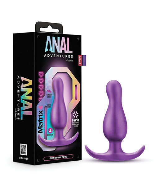 Blush Anal Adventures Matrix Quantum Plug - Purple