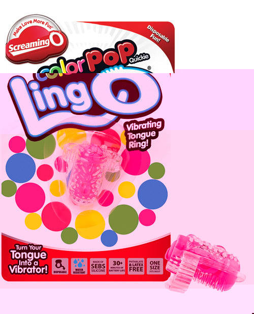 Screaming O Color Pop Quickie LingO - Pink