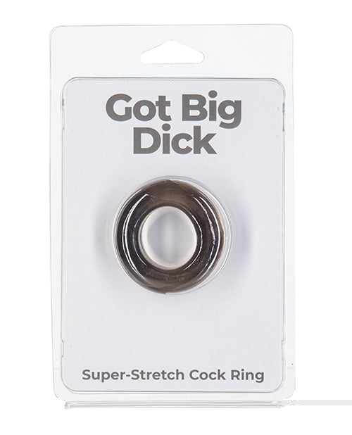 Got Big Dick Single Bumper Ring - Black