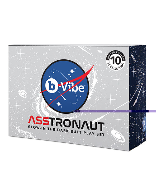 B-Vibe Asstronaut Butt Play Set - Glow in the Dark