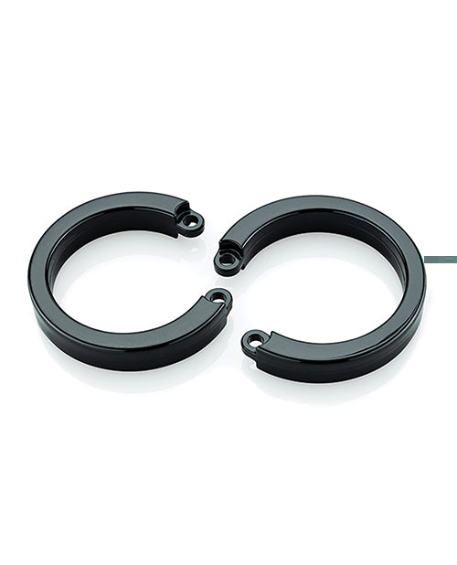 Cock Cage U-Ring 2 Pack - Black
