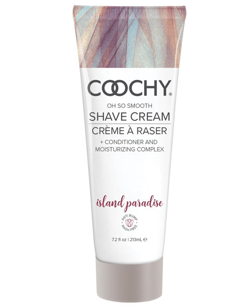 Coochy Shave Cream - 7.2 Oz Island Paradise