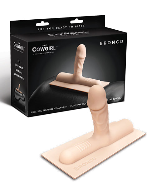 The Cowgirl Bronco Silicone Attachment - Vanilla