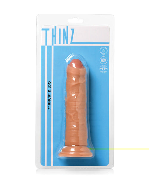 Curve Toys Thinz 7" Uncut Dildo - Light