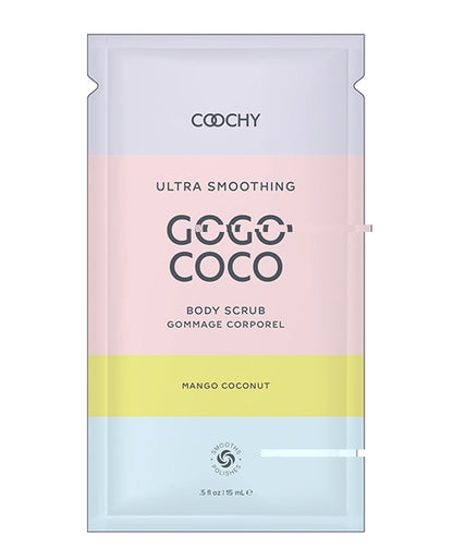 COOCHY Ultra Smoothing Body Scrub Foil - .35 oz Mango Coconut