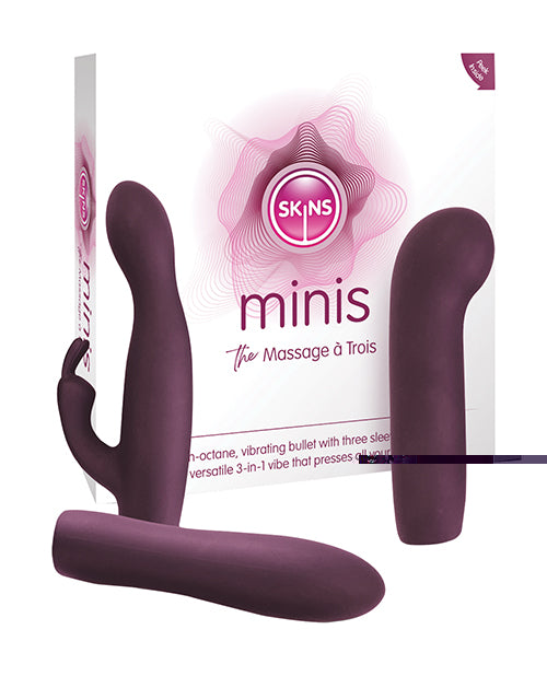 Skins Minis Massage A Trois - Magenta