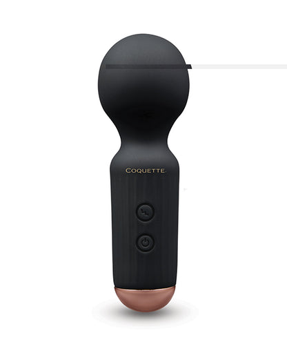 Coquette The Small Wonder Mini Wand - Black/Rose Gold