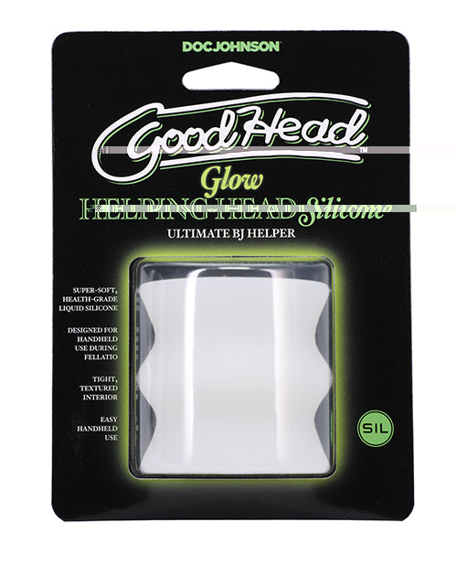 GoodHead Silicone Glow Helping Head - Frost