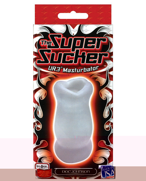 Ultraskyn Super Sucker Masturbator - Clear