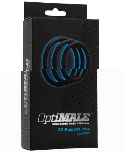 OptiMale C Ring Kit Thin - Black