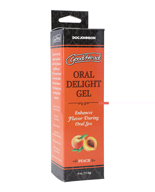 GoodHead Oral Delight Gel - 4 oz Peach