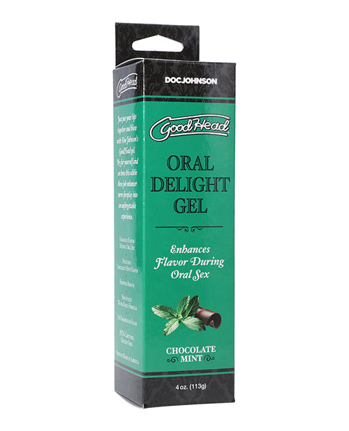 GoodHead Oral Delight Gel - 4 oz Chocolate Mint