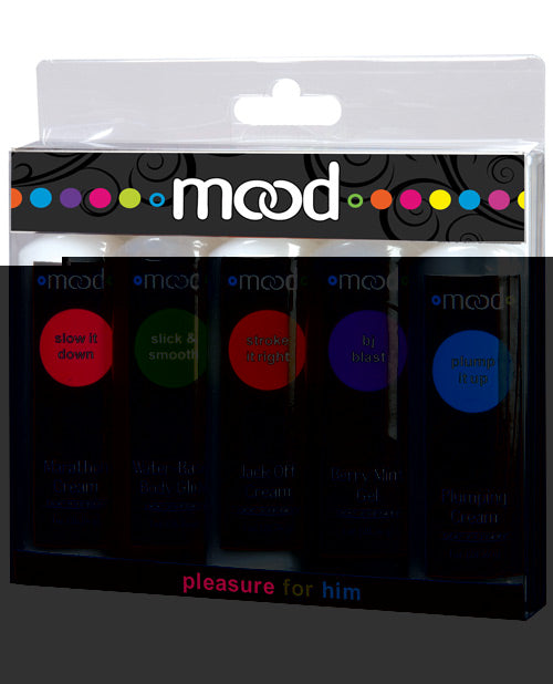 Mood Lube Pleasure for Him - Asst. Pack of 5