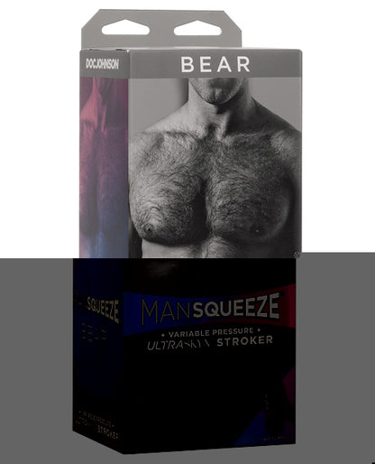 Man Squeeze Bear Ass - Flesh