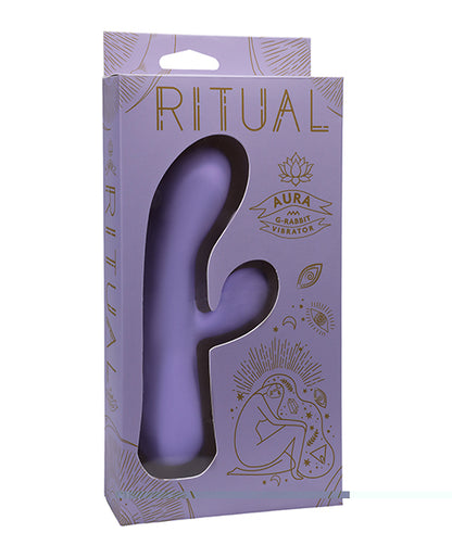 RITUAL Aura Rechargeable Silicone Rabbit Vibe - Lilac