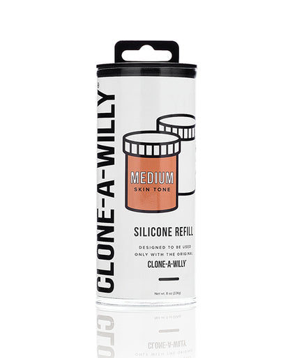 Clone-A-Willy Silicone Refill - Medium Tone