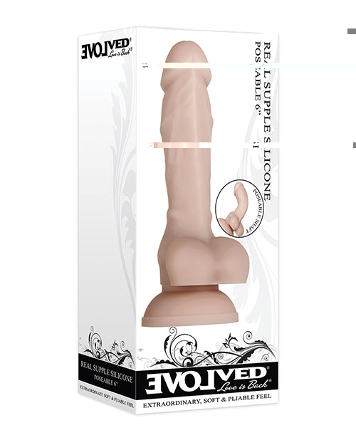 Evolved Real Supple Silicone Poseable 6”