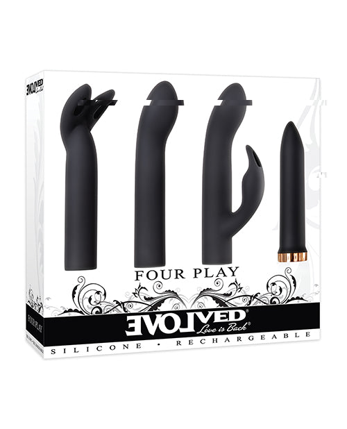 Evolved Four Play Kit - Black/Rose Gold