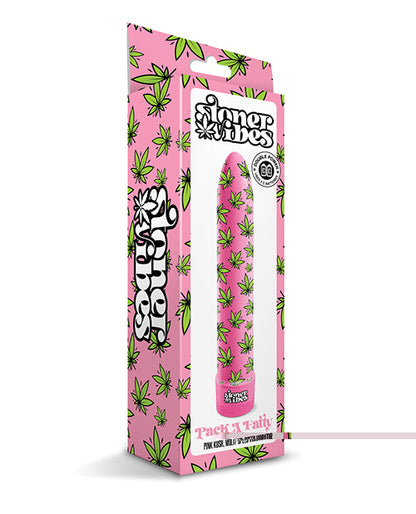 Stoner Vibes Pack A Fatty Multi Speed Vibrator - Pink Kush