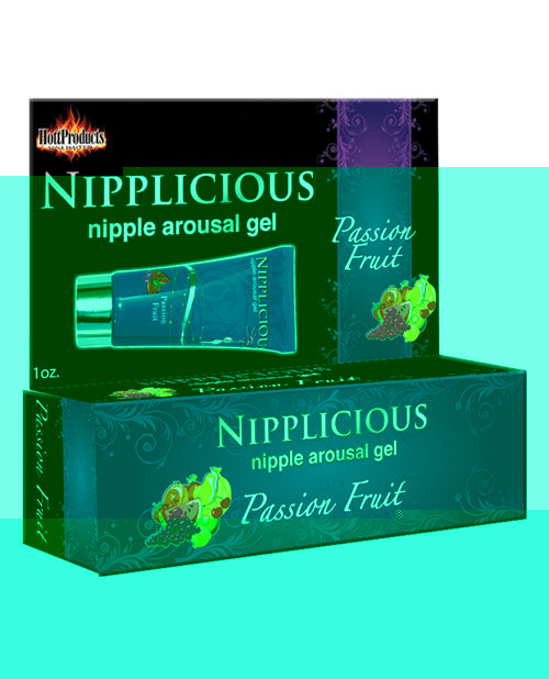 Nipplicious Nipple Arousal Gel - 1oz Passion Fruit