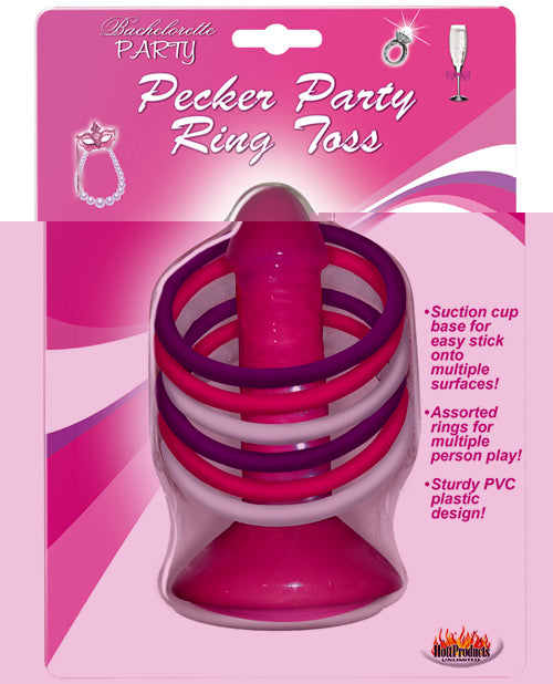 Pink Pecker Party Ring Toss