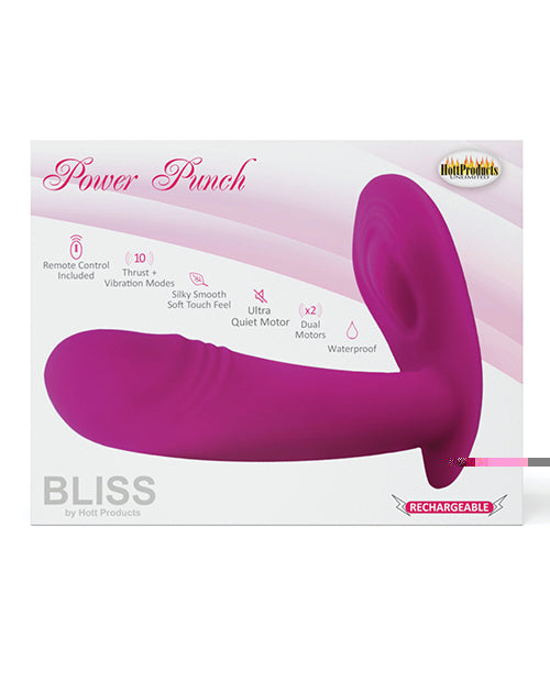 Bliss Power Punch Thrusting Vibe