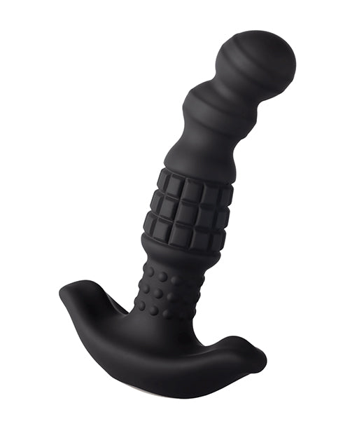 Pineapple Man Vibrating Prostate Massager - Black