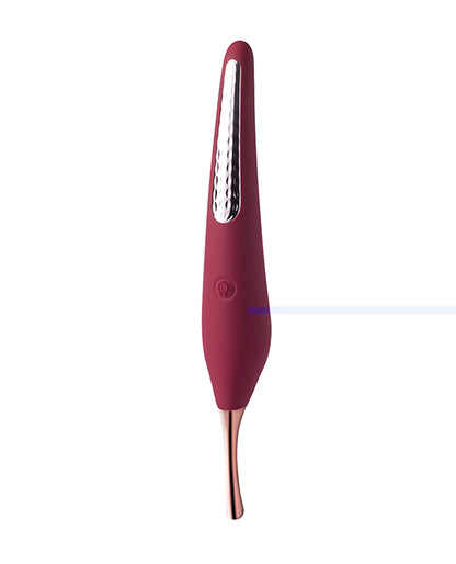 Ms. Honey Pinpoint Clit Vibrator & Nipple Stimulator - Red Wine