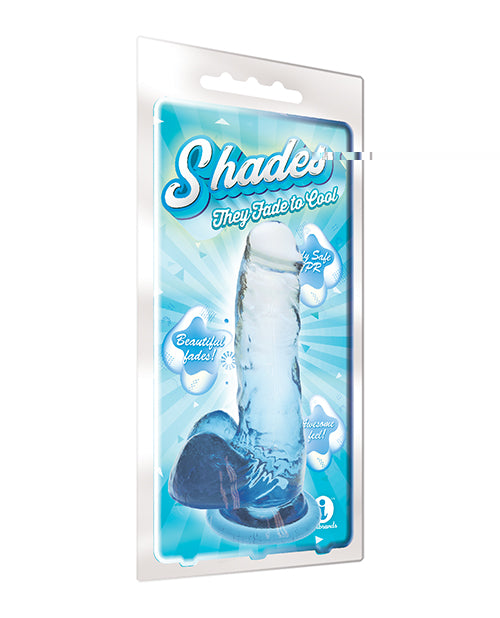 Shades Jelly TPR Gradient Dong Medium - Blue