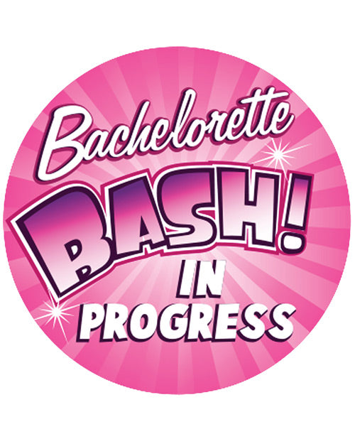 Bachelorette 3" Button - Bachelorette Bash in Progress