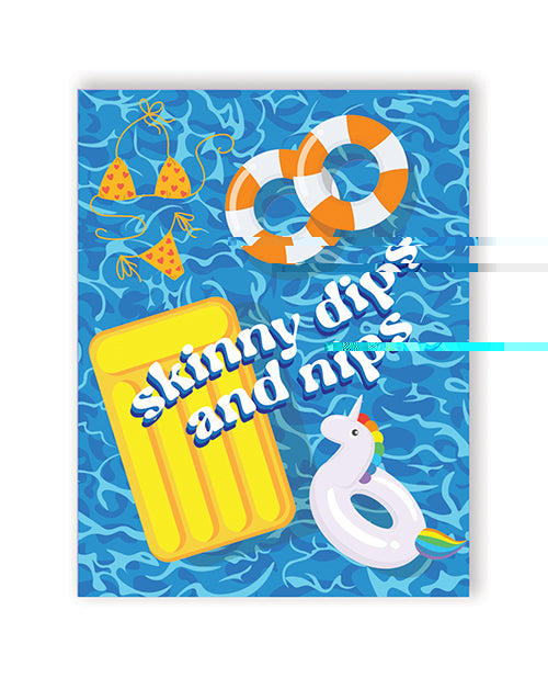 Nips And Dips Greeting Card