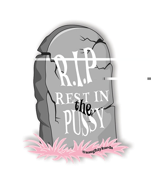 R.I.P Sticker - Pack of 3